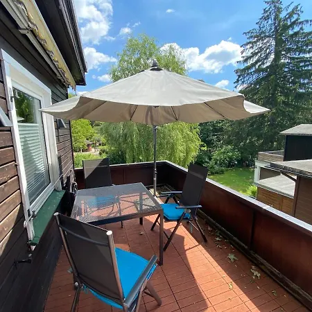 Pavillon Am Kurpark - Zentral, Ruhig, Familienfreundlich - Mit Balkon, Parkplatz Und Inklusive Waeschepaket Appartement Braunlage Buitenkant foto