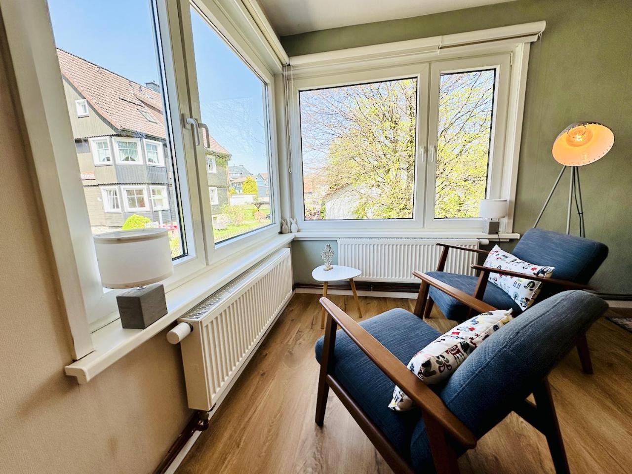 Apartment Pavillon Am Kurpark - Zentral, Ruhig, Familienfreundlich - Mit Balkon, Parkplatz Und Inklusive Waeschepaket *